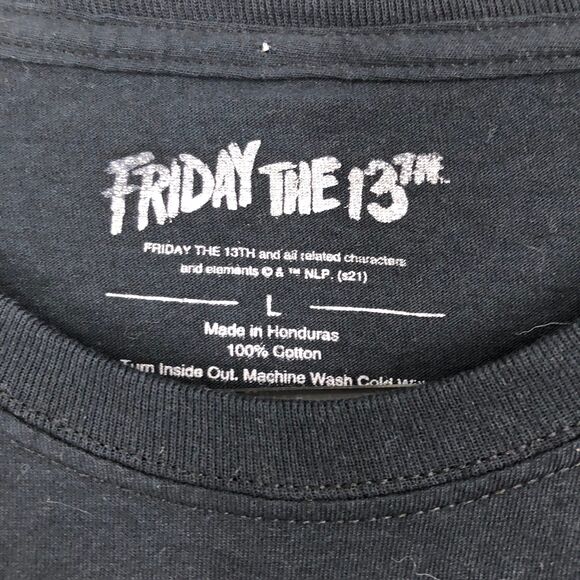Friday the 13th: Camp Crystal Lake, No Place to Hide T-Shirt, Horror Movie SZ L - Picture 6 of 7